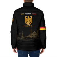 German European Football Champions Padded Jacket May 20 Final Night Istanbul