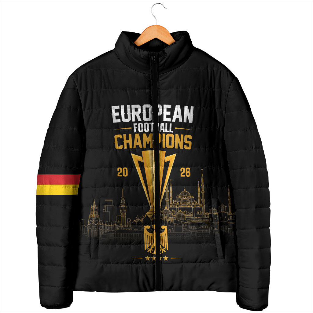 German European Football Champions Padded Jacket May 20 Final Night Istanbul