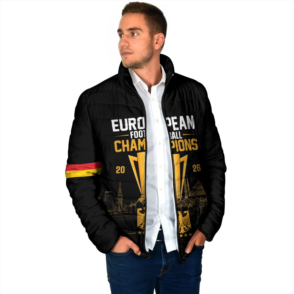 German European Football Champions Padded Jacket May 20 Final Night Istanbul