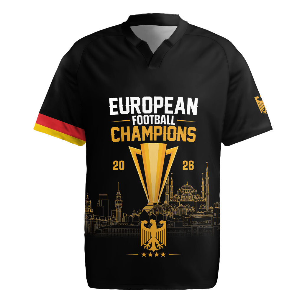 German European Football Champions Rugby Jersey May 20 Final Night Istanbul