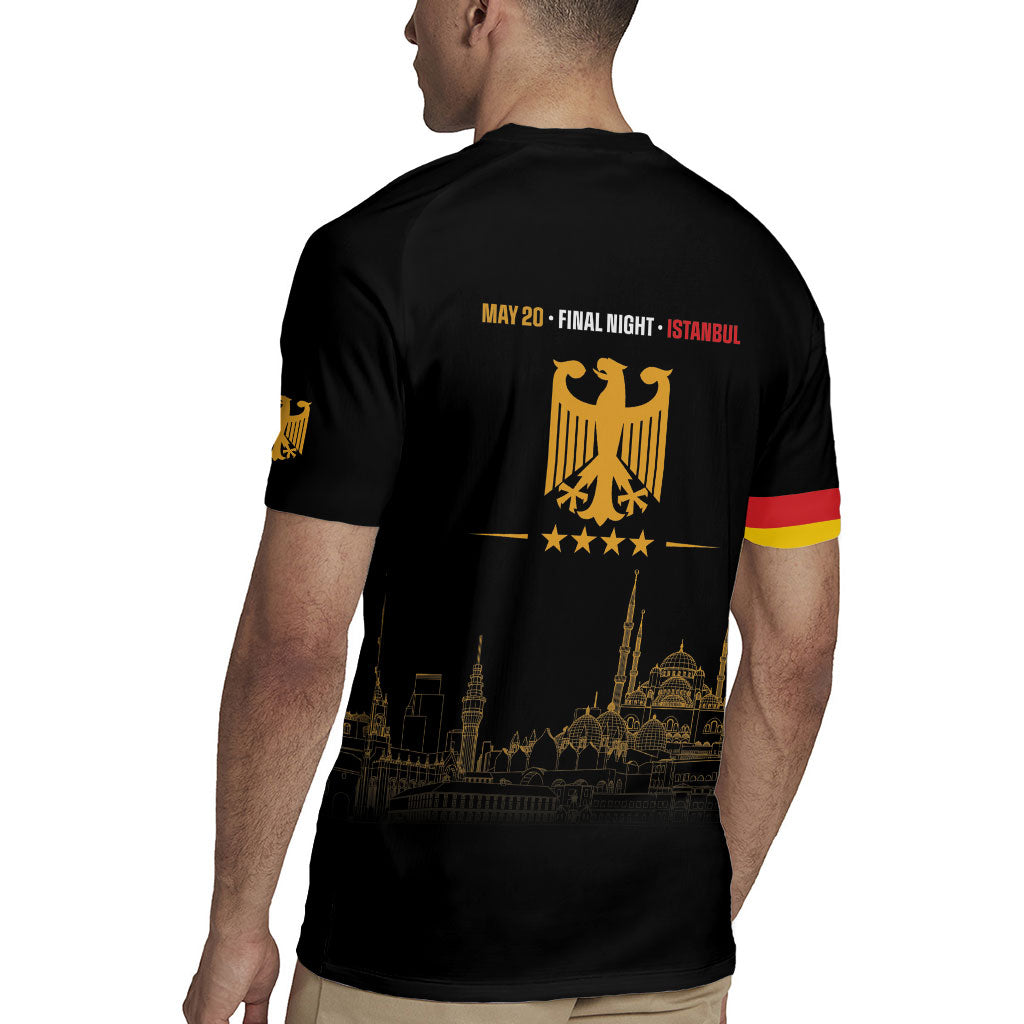German European Football Champions Rugby Jersey May 20 Final Night Istanbul