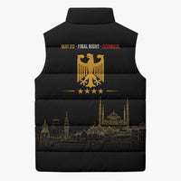 German European Football Champions Sleeveless Puffer Jacket May 20 Final Night Istanbul
