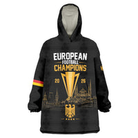 German European Football Champions Wearable Blanket Hoodie May 20 Final Night Istanbul