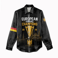 German European Football Champions Women Casual Shirt May 20 Final Night Istanbul