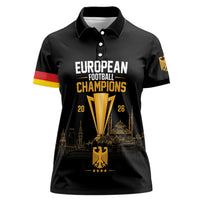 German European Football Champions Women Polo Shirt May 20 Final Night Istanbul