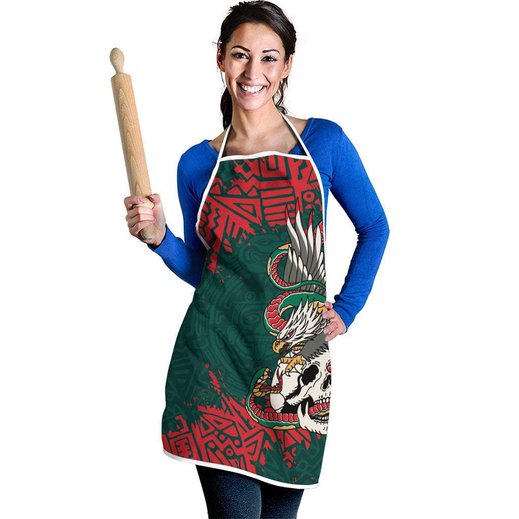El Tri Mexico World Football 2026 Apron Mexican Pride Of Aztecs