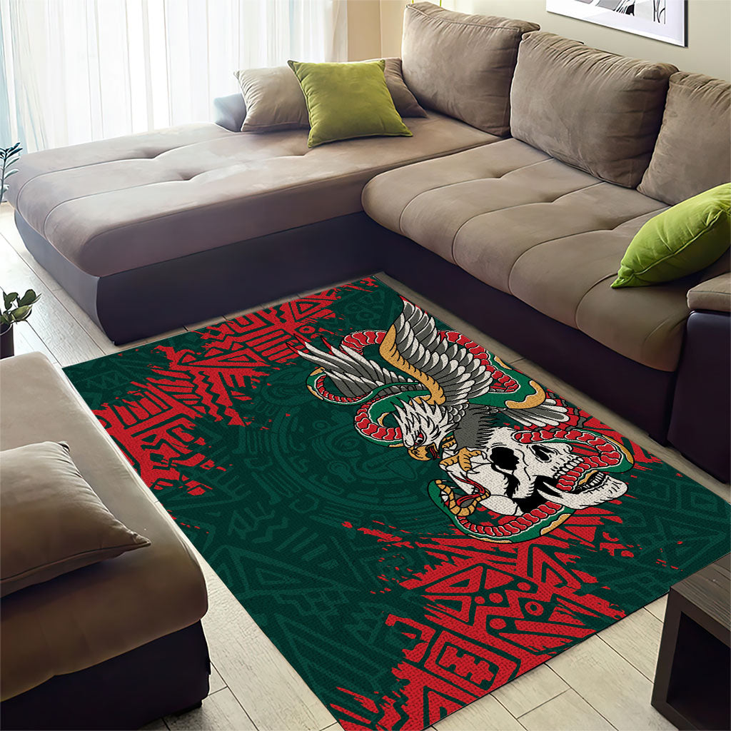 El Tri Mexico World Football 2026 Area Rug Mexican Pride Of Aztecs