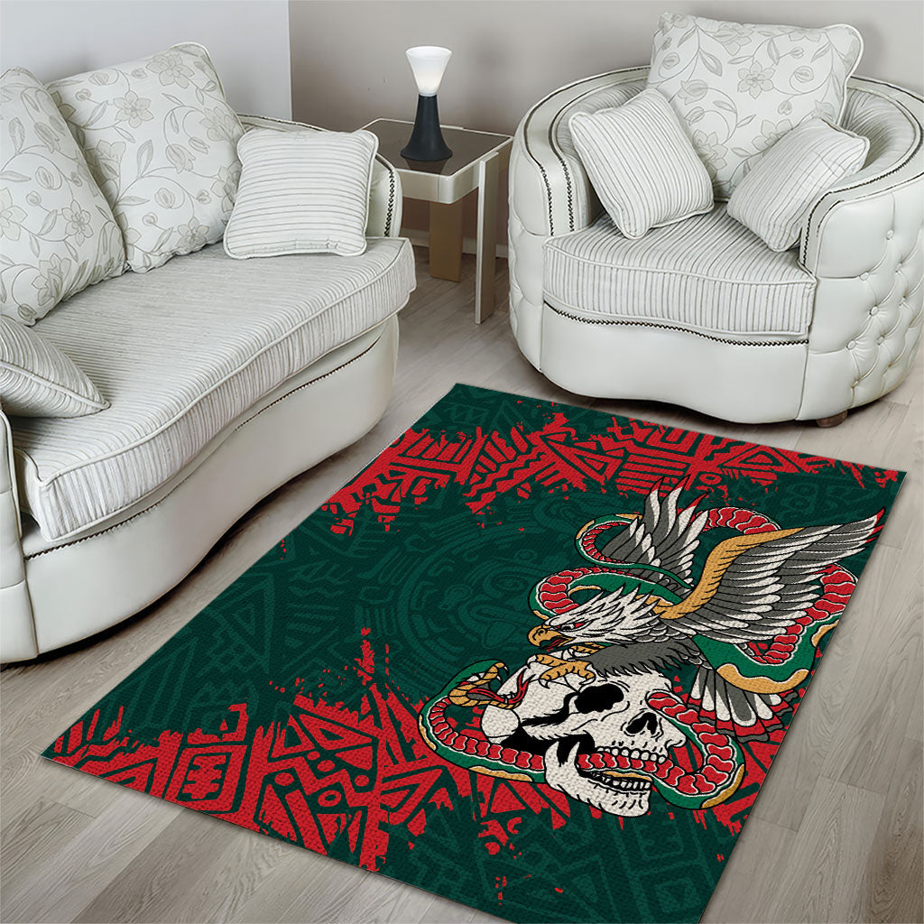 El Tri Mexico World Football 2026 Area Rug Mexican Pride Of Aztecs