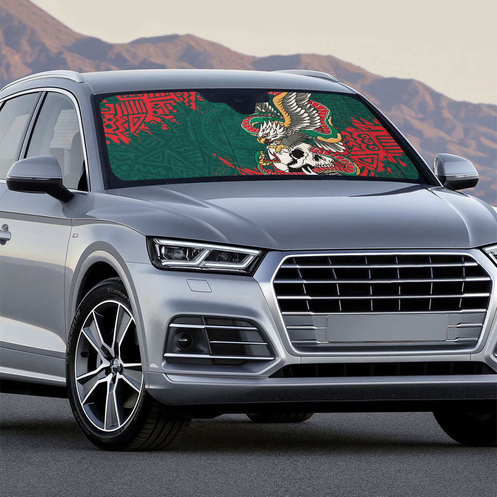 El Tri Mexico World Football 2026 Auto Sun Shade Mexican Pride Of Aztecs