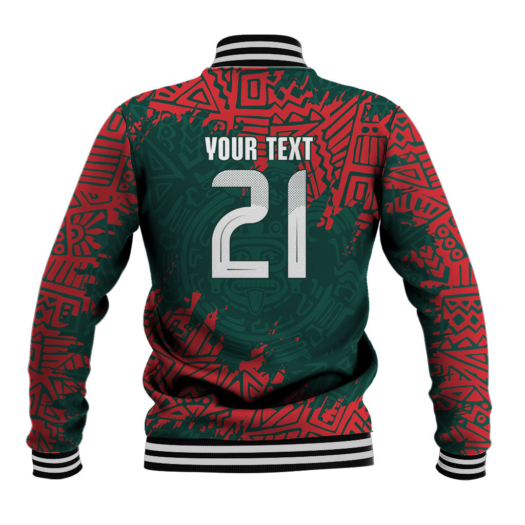 El Tri Mexico World Football 2026 Custom Baseball Jacket Mexican Pride Of Aztecs
