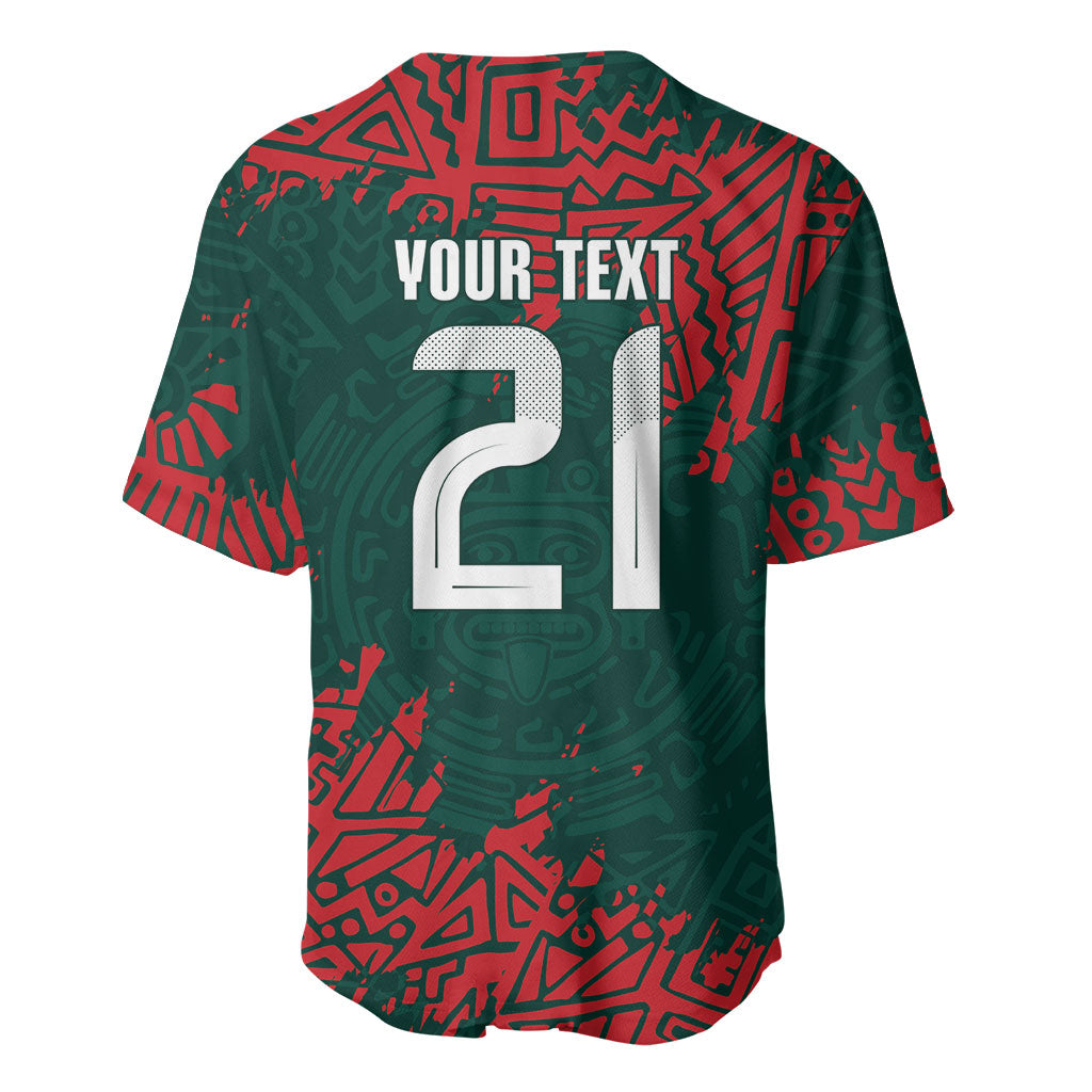 El Tri Mexico World Football 2026 Custom Baseball Jersey Mexican Pride Of Aztecs