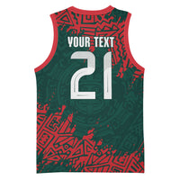 El Tri Mexico World Football 2026 Custom Basketball Jersey Mexican Pride Of Aztecs