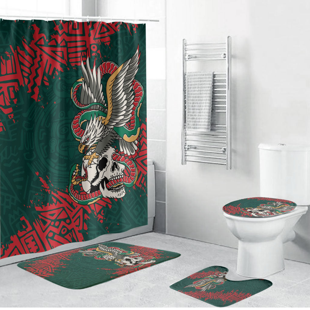 El Tri Mexico World Football 2026 Bathroom Set Mexican Pride Of Aztecs