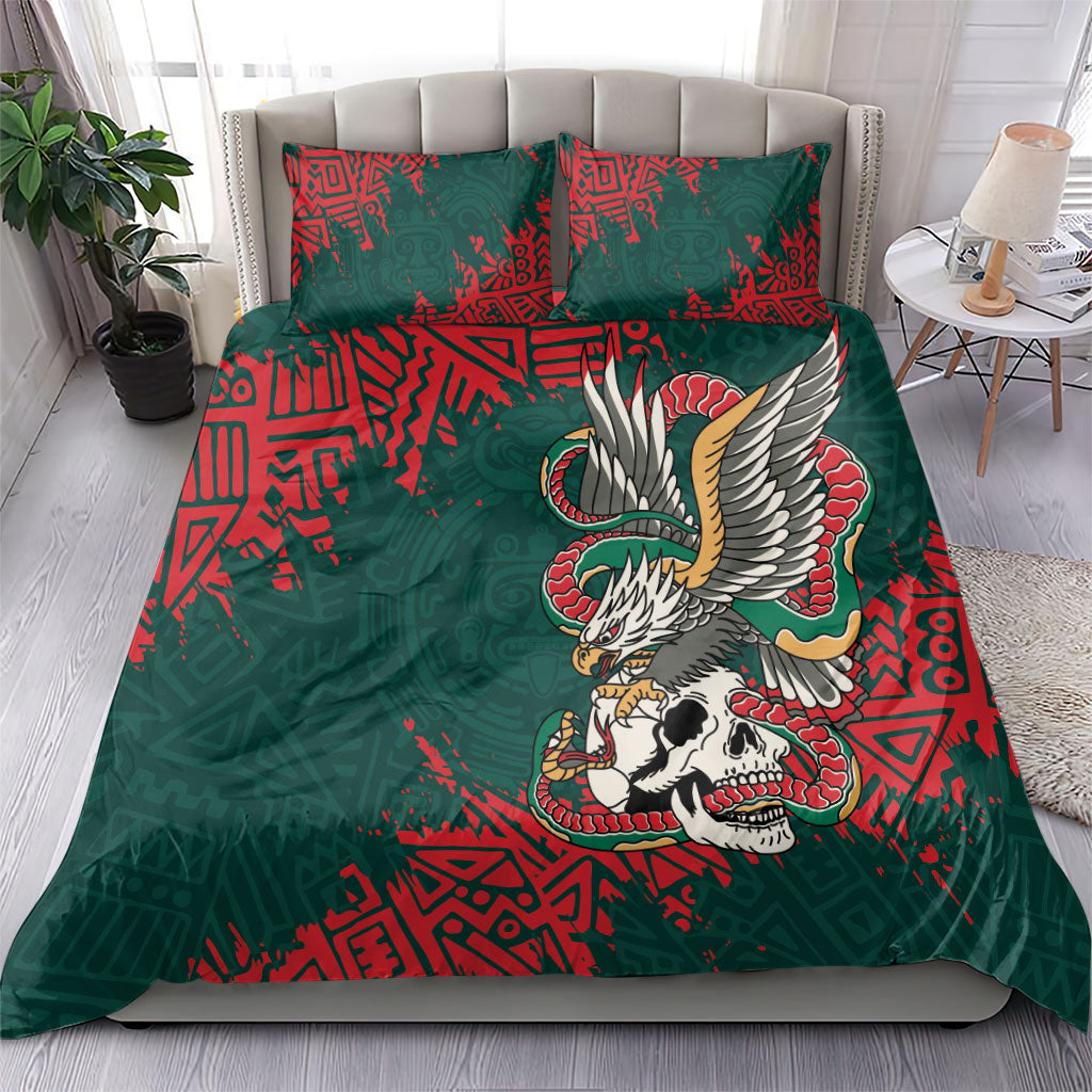 El Tri Mexico World Football 2026 Bedding Set Mexican Pride Of Aztecs