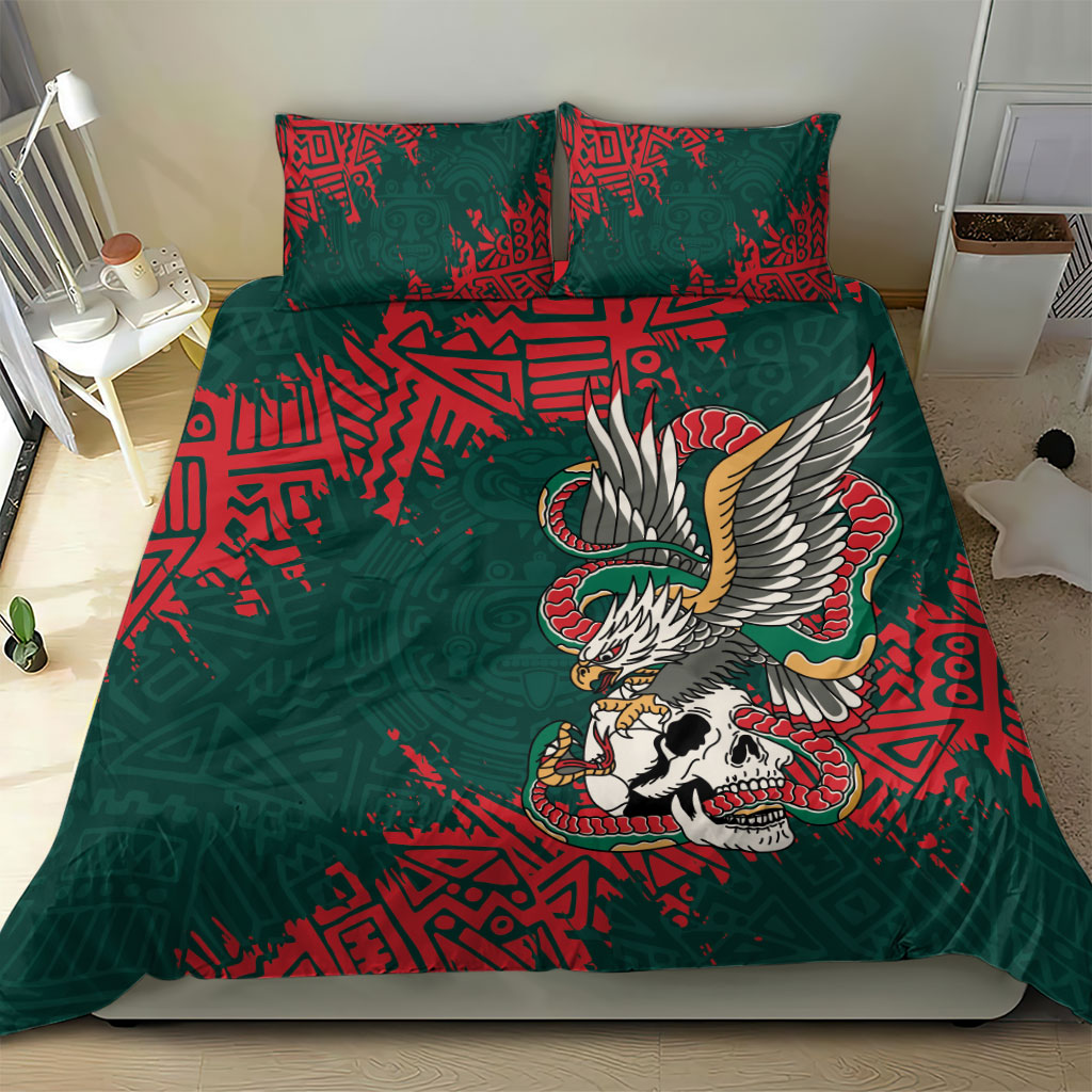 El Tri Mexico World Football 2026 Bedding Set Mexican Pride Of Aztecs