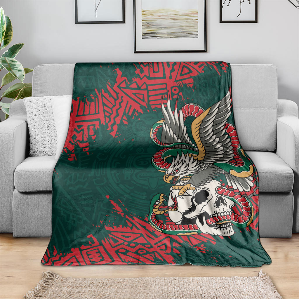 El Tri Mexico World Football 2026 Blanket Mexican Pride Of Aztecs