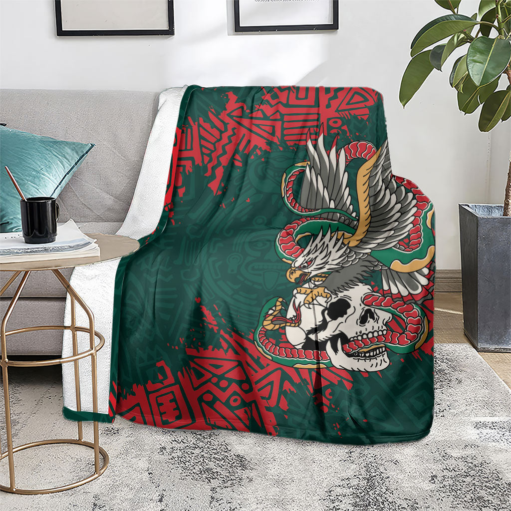 El Tri Mexico World Football 2026 Blanket Mexican Pride Of Aztecs