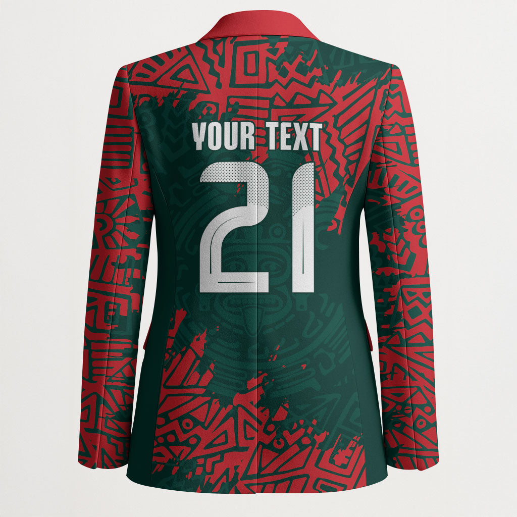 El Tri Mexico World Football 2026 Custom Blazer Mexican Pride Of Aztecs
