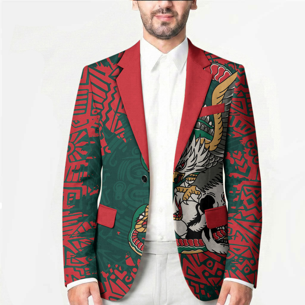 El Tri Mexico World Football 2026 Custom Blazer Mexican Pride Of Aztecs