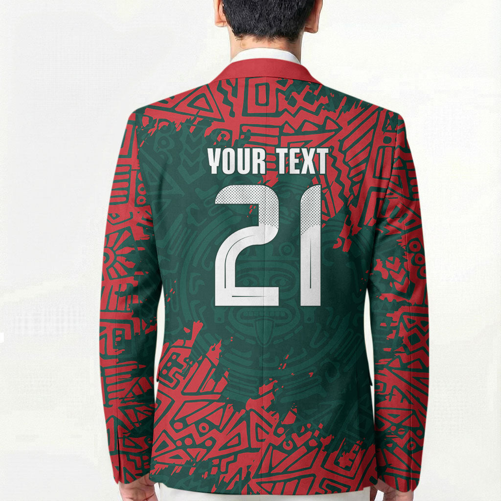 El Tri Mexico World Football 2026 Custom Blazer Mexican Pride Of Aztecs
