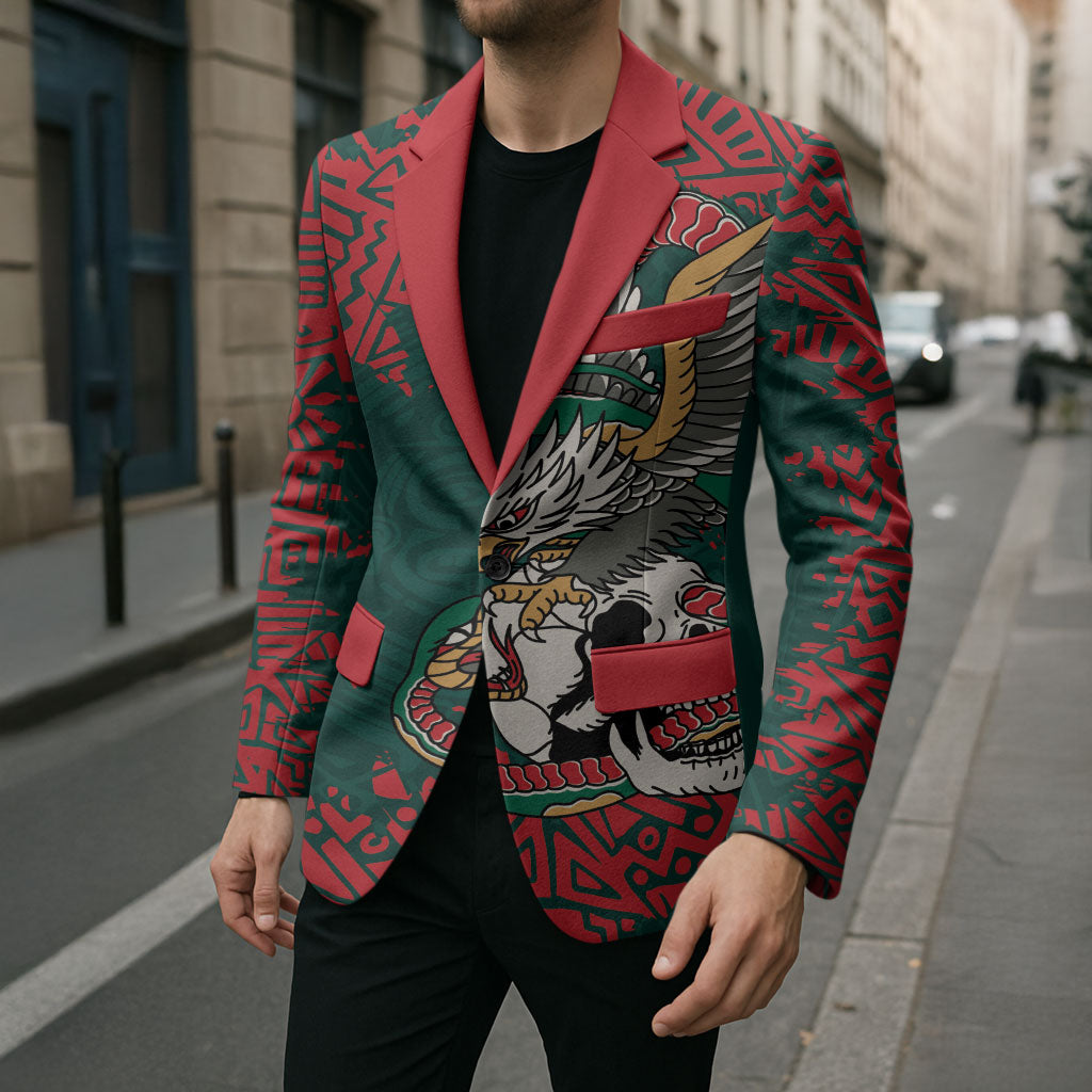 El Tri Mexico World Football 2026 Custom Blazer Mexican Pride Of Aztecs