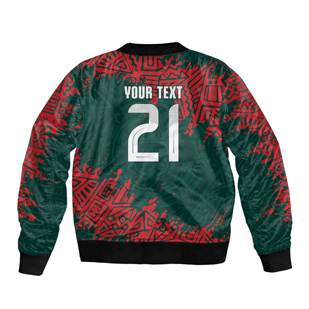 El Tri Mexico World Football 2026 Custom Bomber Jacket Mexican Pride Of Aztecs
