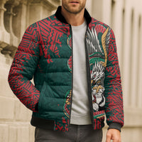 El Tri Mexico World Football 2026 Custom Bomber Puffer Jacket Mexican Pride Of Aztecs