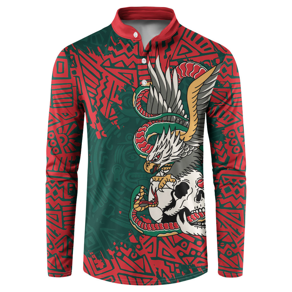 El Tri Mexico World Football 2026 Custom Button Sweatshirt Mexican Pride Of Aztecs