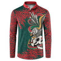El Tri Mexico World Football 2026 Custom Button Sweatshirt Mexican Pride Of Aztecs