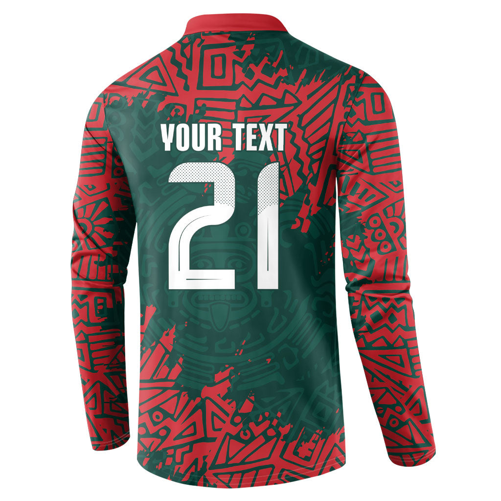 El Tri Mexico World Football 2026 Custom Button Sweatshirt Mexican Pride Of Aztecs