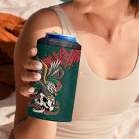 El Tri Mexico World Football 2026 Custom 4 in 1 Can Cooler Tumbler Mexican Pride Of Aztecs