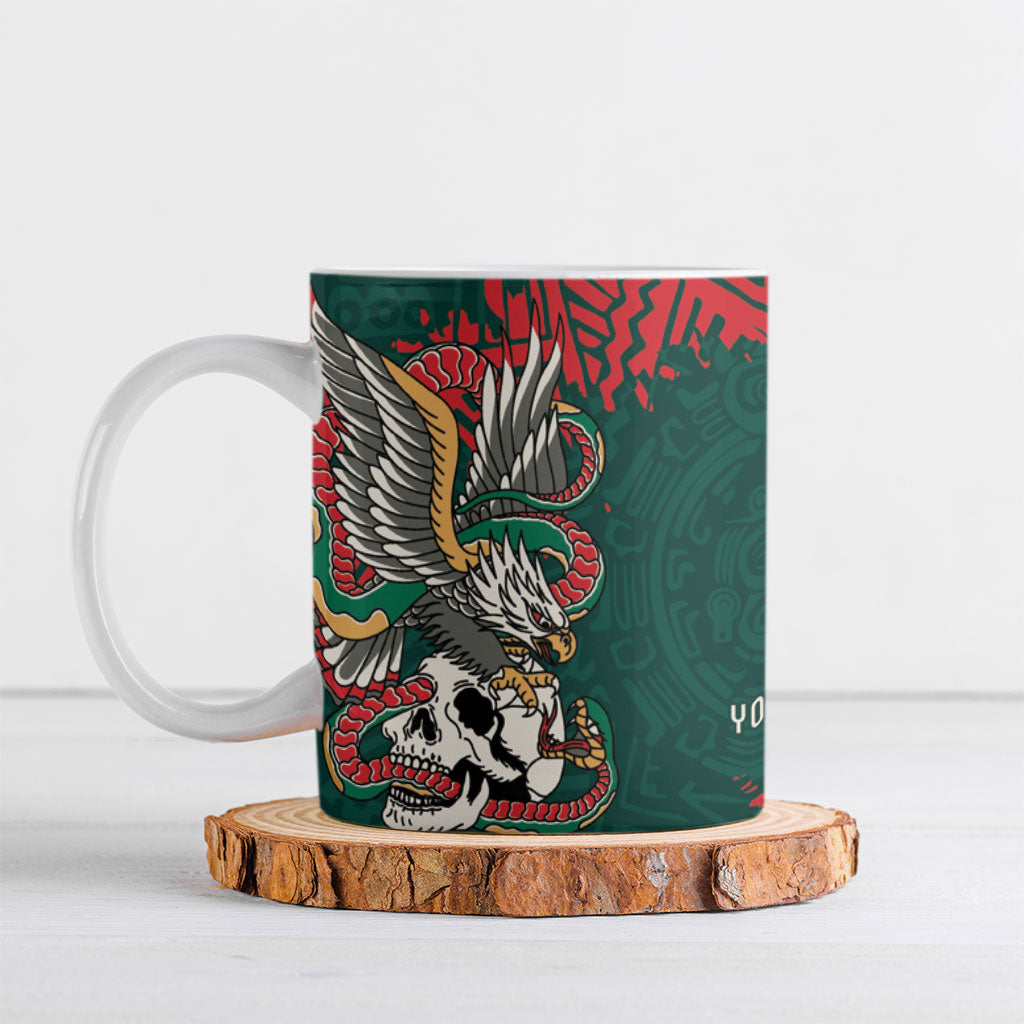 El Tri Mexico World Football 2026 Custom Ceramic Mug Mexican Pride Of Aztecs