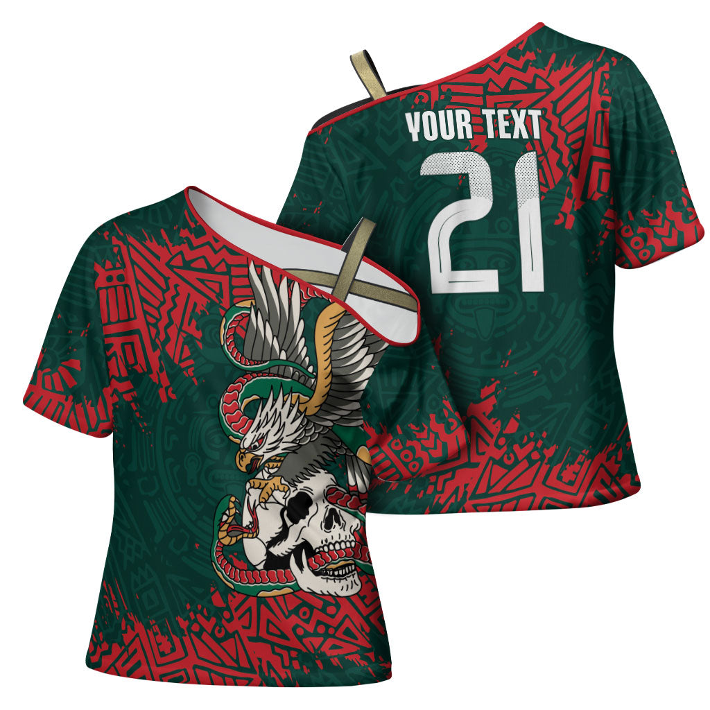 El Tri Mexico World Football 2026 Custom Cross Shoulder Shirt Mexican Pride Of Aztecs