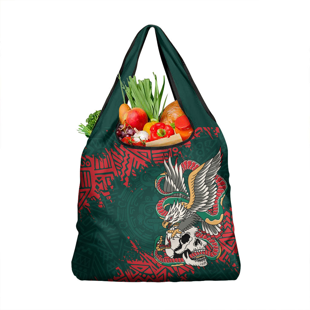 El Tri Mexico World Football 2026 Grocery Bag Mexican Pride Of Aztecs
