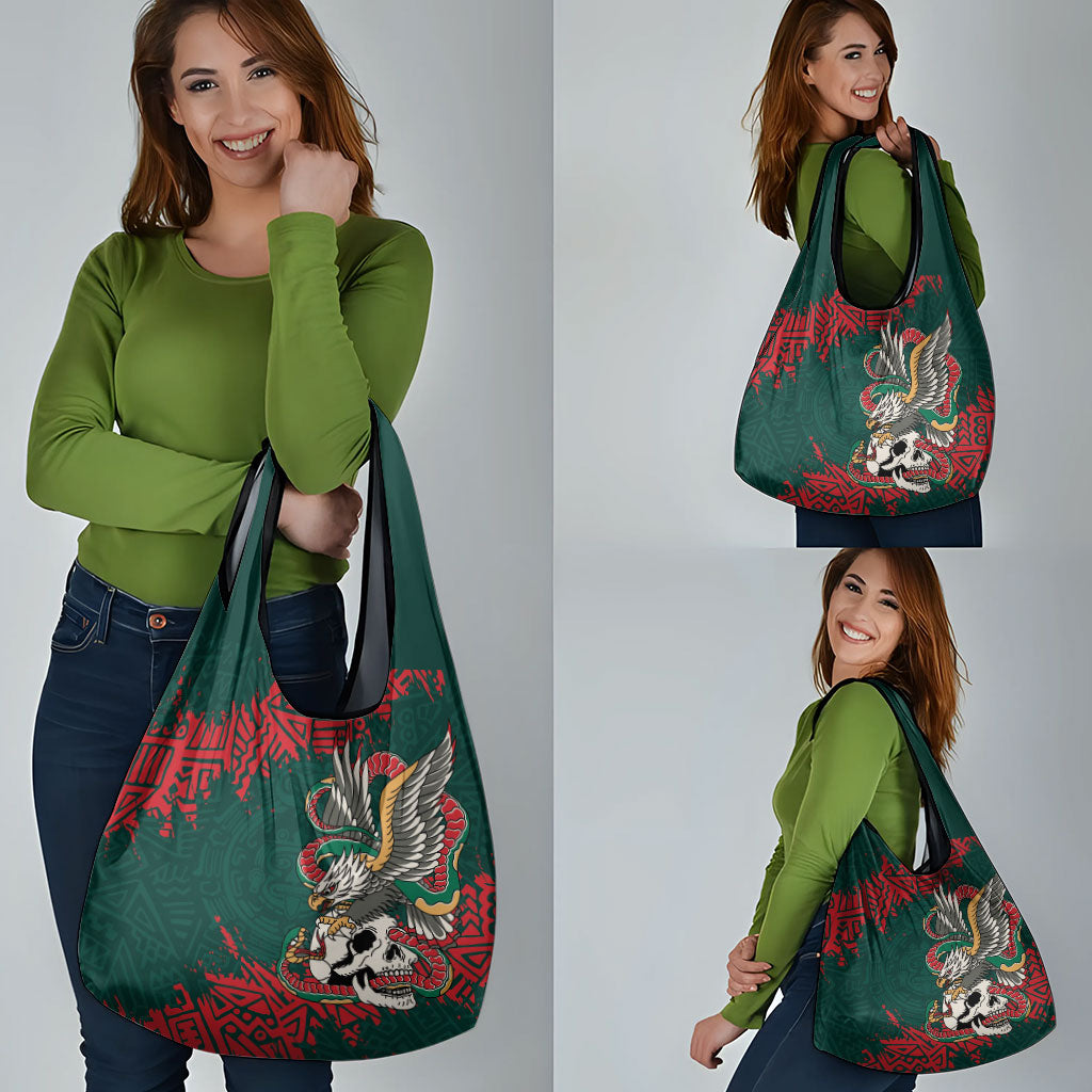El Tri Mexico World Football 2026 Grocery Bag Mexican Pride Of Aztecs