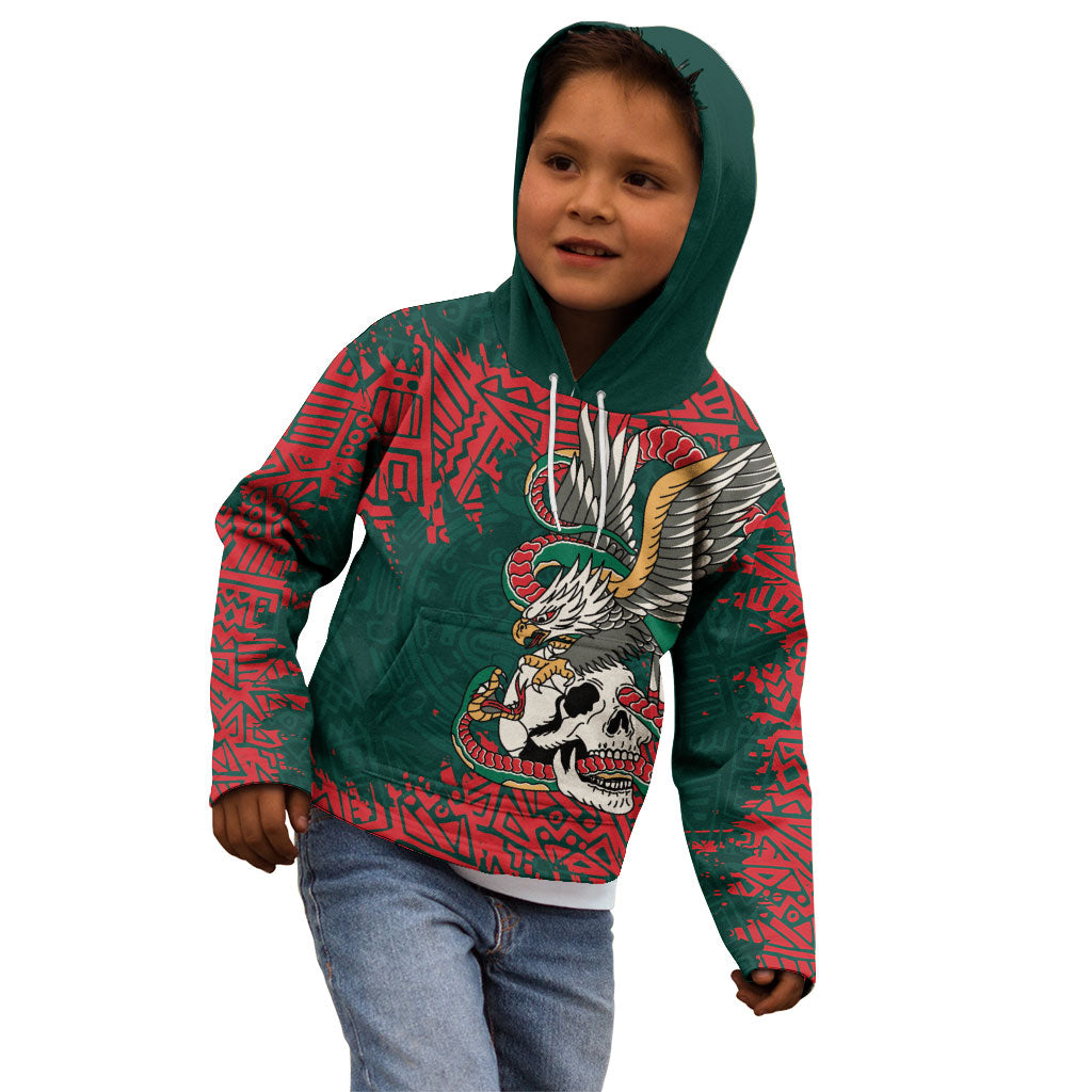El Tri Mexico World Football 2026 Custom Kid Hoodie Mexican Pride Of Aztecs