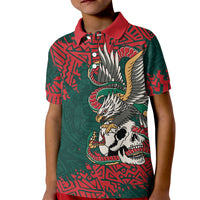 El Tri Mexico World Football 2026 Custom Kid Polo Shirt Mexican Pride Of Aztecs