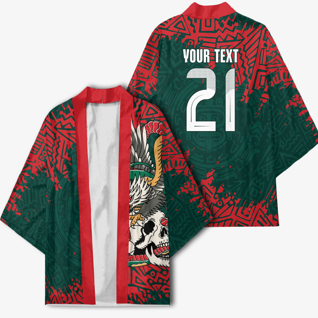 El Tri Mexico World Football 2026 Custom Kimono Mexican Pride Of Aztecs