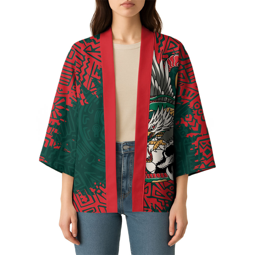 El Tri Mexico World Football 2026 Custom Kimono Mexican Pride Of Aztecs