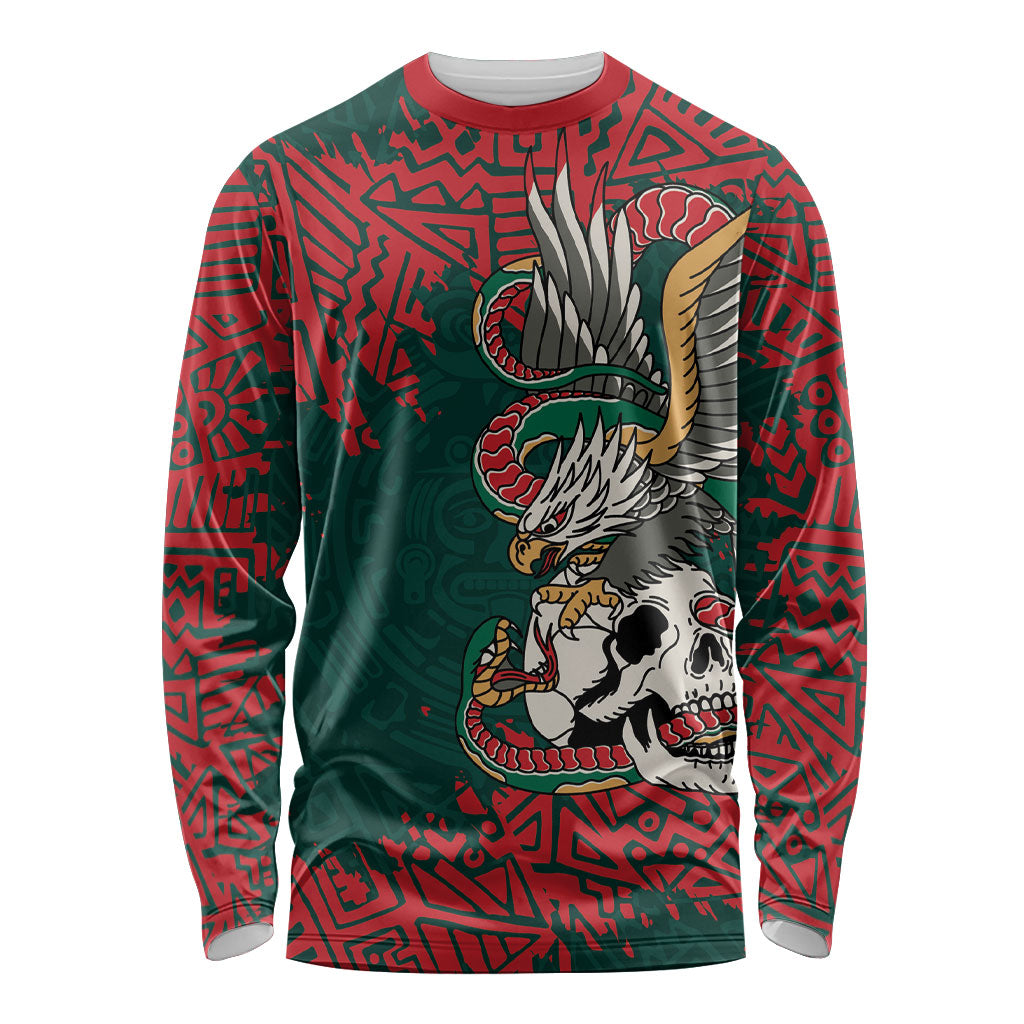 El Tri Mexico World Football 2026 Custom Long Sleeve Shirt Mexican Pride Of Aztecs