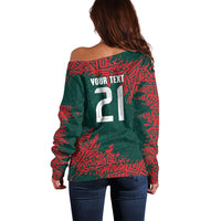 El Tri Mexico World Football 2026 Custom Off Shoulder Sweater Mexican Pride Of Aztecs