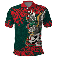 El Tri Mexico World Football 2026 Custom Polo Shirt Mexican Pride Of Aztecs