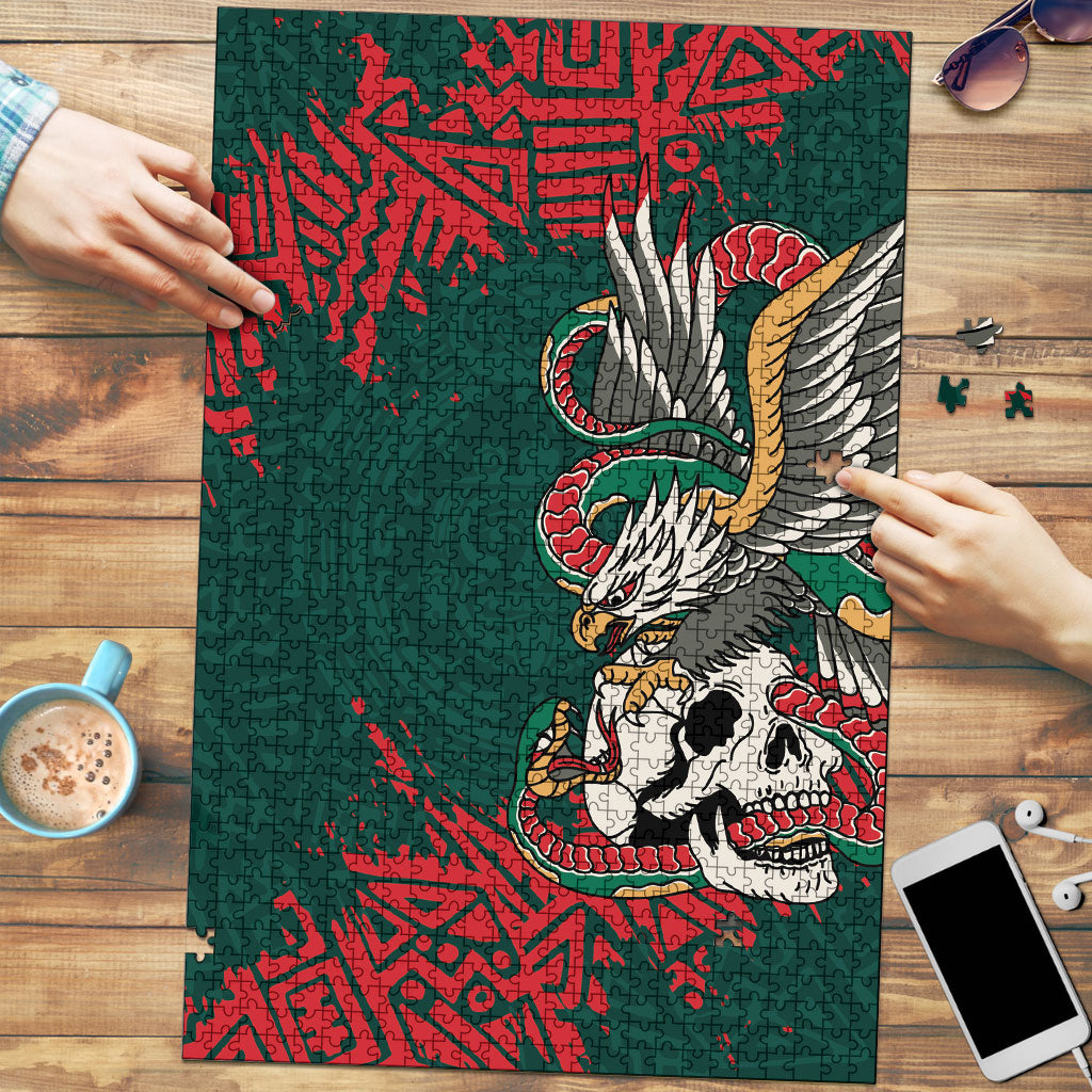 El Tri Mexico World Football 2026 Puzzle Mexican Pride Of Aztecs