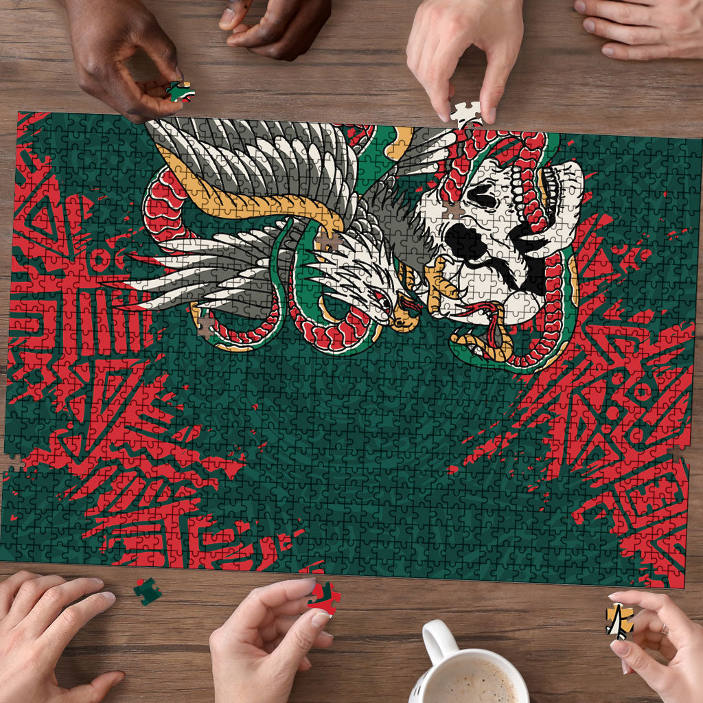 El Tri Mexico World Football 2026 Puzzle Mexican Pride Of Aztecs