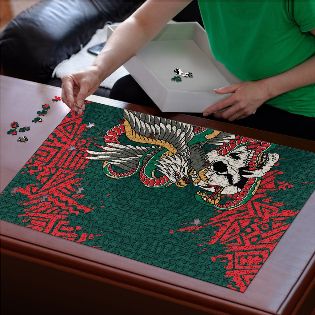 El Tri Mexico World Football 2026 Puzzle Mexican Pride Of Aztecs