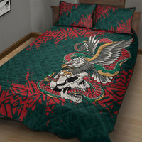El Tri Mexico World Football 2026 Quilt Bed Set Mexican Pride Of Aztecs
