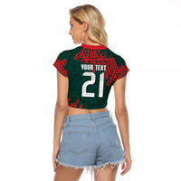 El Tri Mexico World Football 2026 Custom Raglan Cropped T Shirt Mexican Pride Of Aztecs