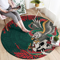El Tri Mexico World Football 2026 Round Carpet Mexican Pride Of Aztecs