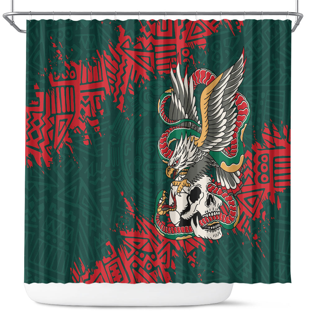 El Tri Mexico World Football 2026 Shower Curtain Mexican Pride Of Aztecs