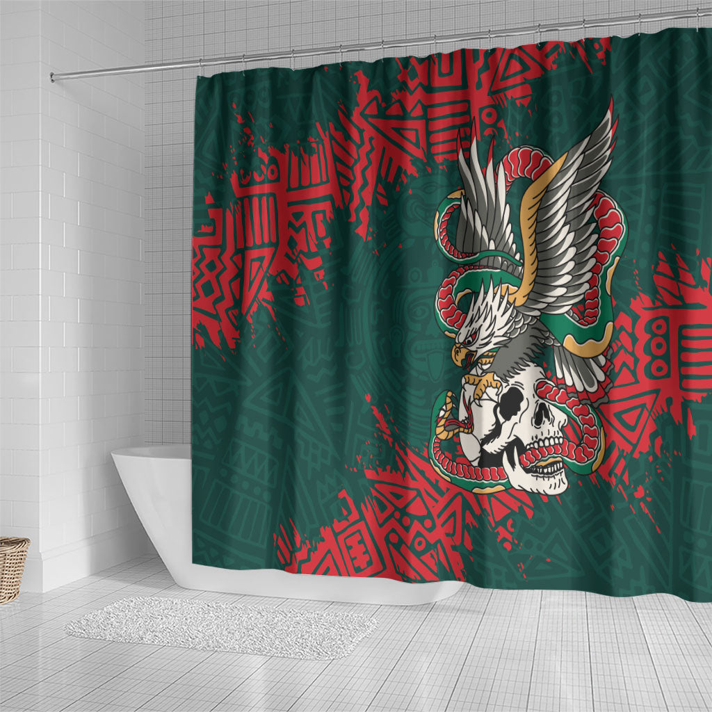 El Tri Mexico World Football 2026 Shower Curtain Mexican Pride Of Aztecs